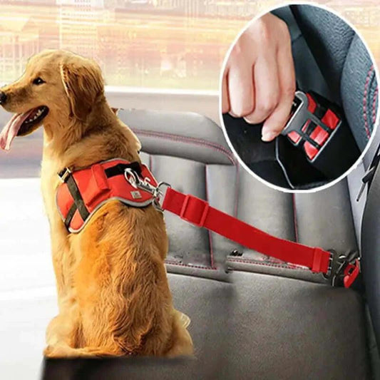 Adjustable Dog Safety Seat Belt - Glen World Store